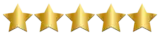 five-star icons for reviews azalea health and wellness