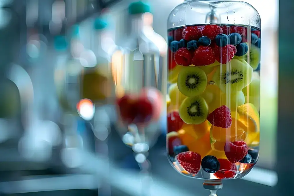 IV Hydration Therapy with vitamin-rich fluids to support hydration, energy, and wellness
